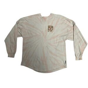 Disney Parks Walt Disney World Rose Gold Glitter Tie Dye Spirit Jersey Size XS